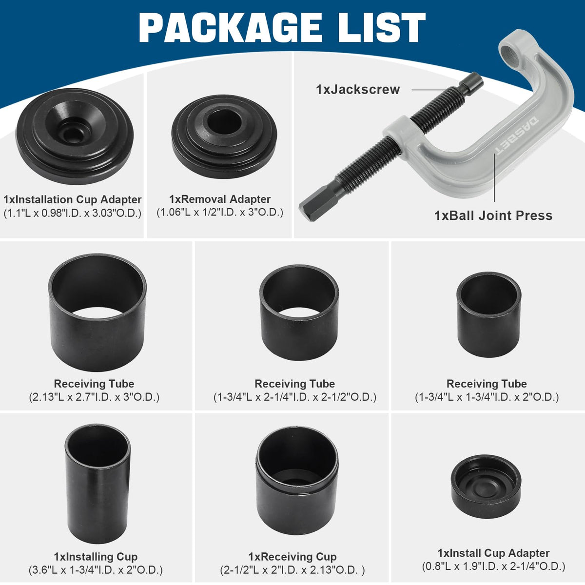 Ball Joint Removal Tool Kit C772
