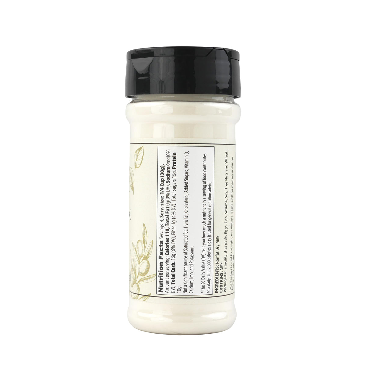 Nonfat Dry Milk 4.8 Ounce D3449