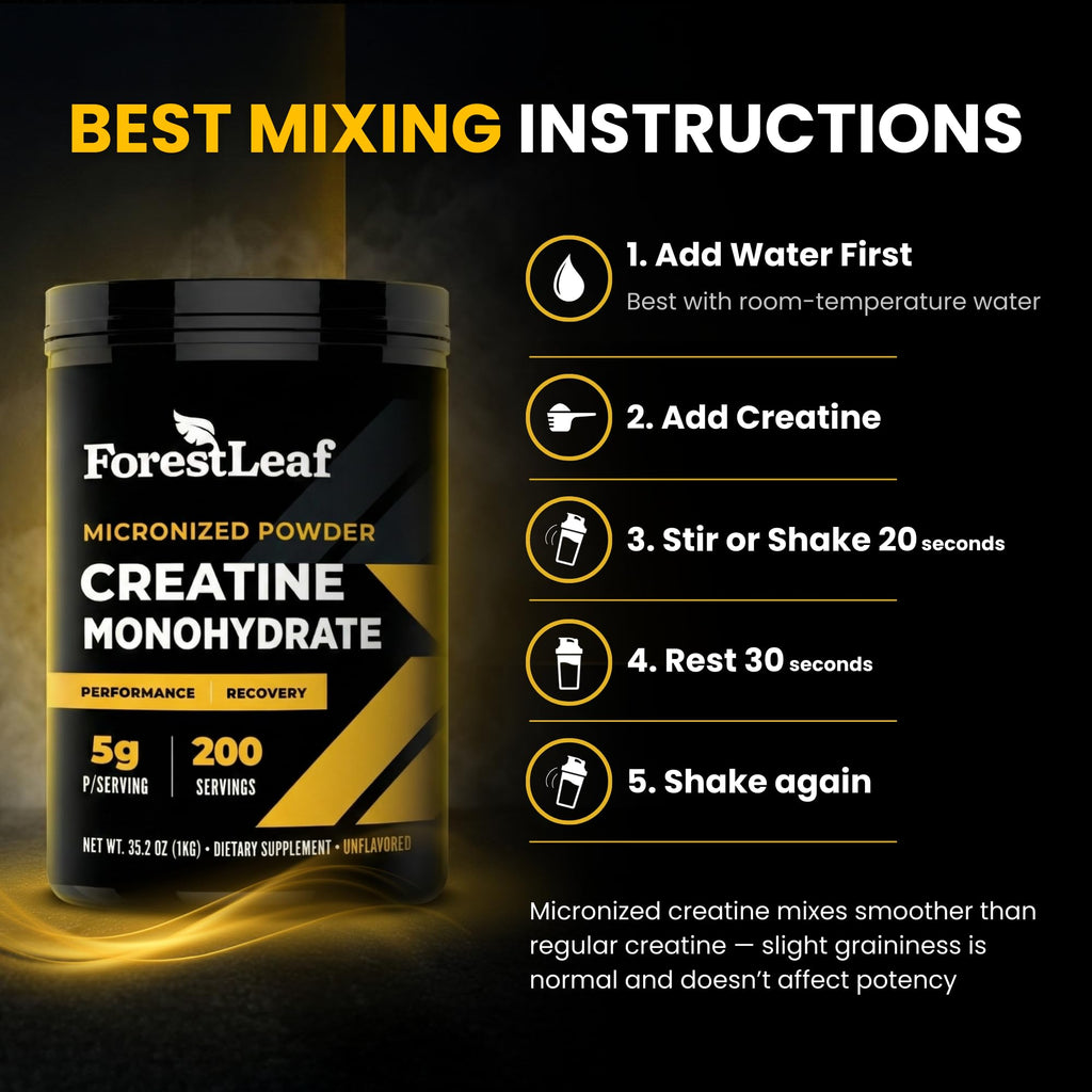 Micronized Creatine Monohydrate Powder 5G Per Serving 200 Servings Q707322