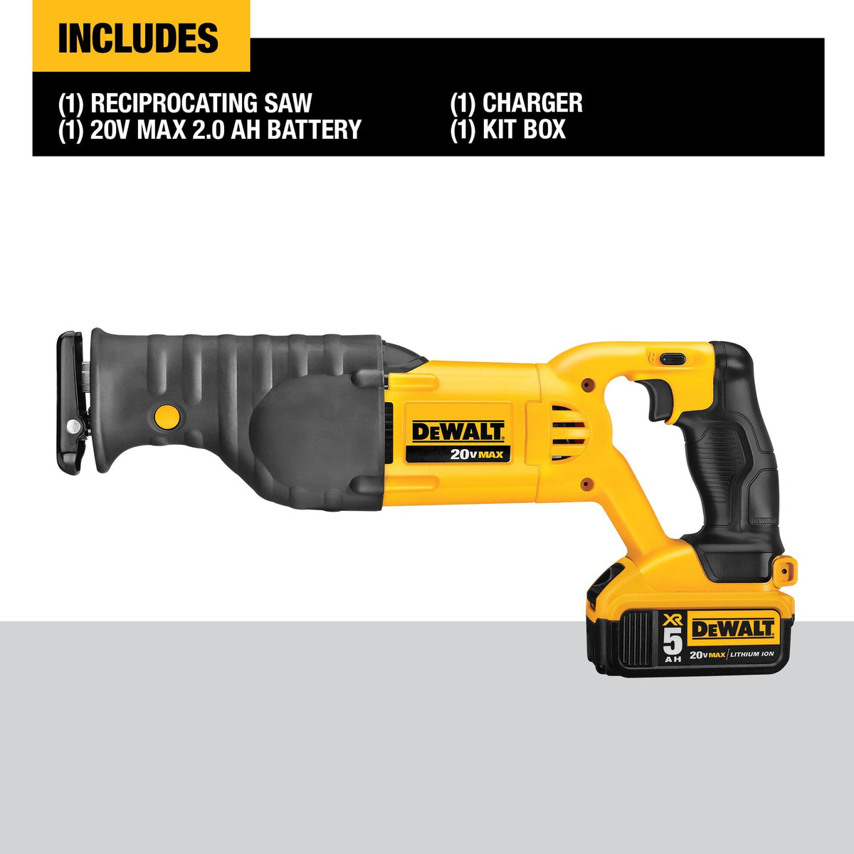 Cordless Reciprocating Saw with Battery and Charger A40380