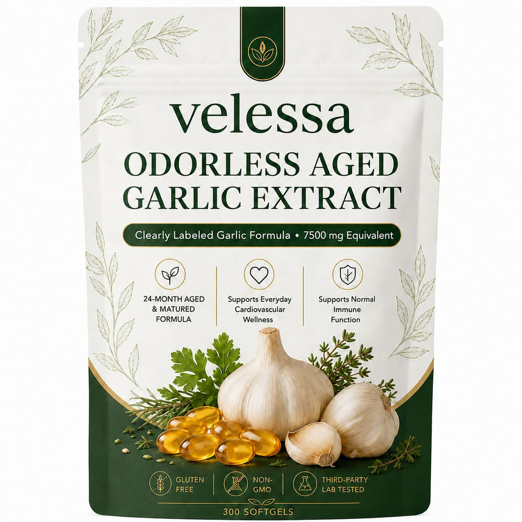 Odorless Aged Garlic Extract 300 Softgels L269875