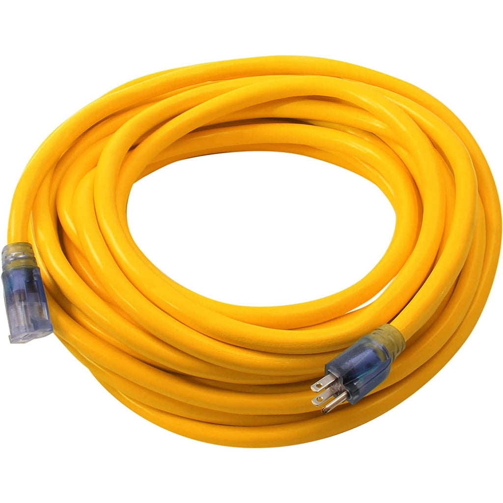 100 Foot 12/3 SJTW Lighted Extension Cord I913833