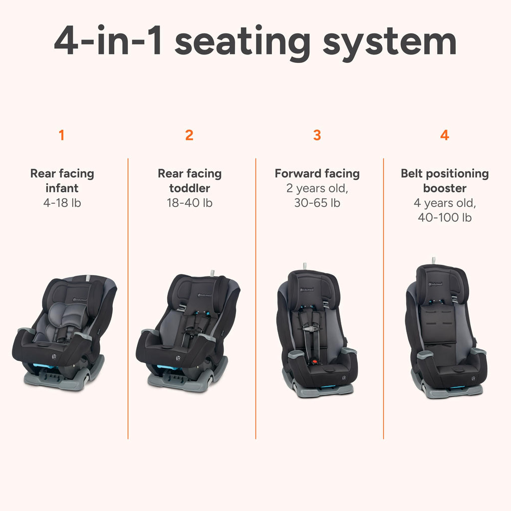 4-in-1 Convertible Car Seat V8496