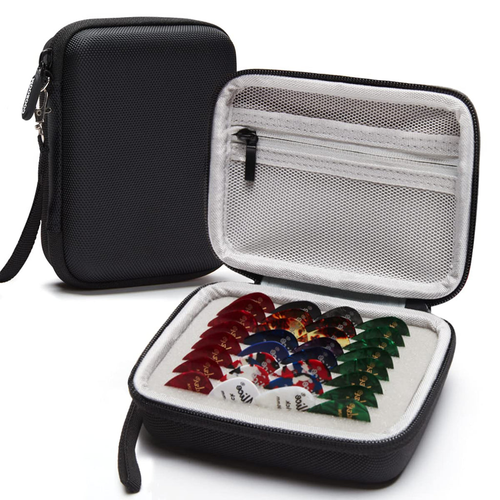 Guitar Pick Holder Case Black A5204