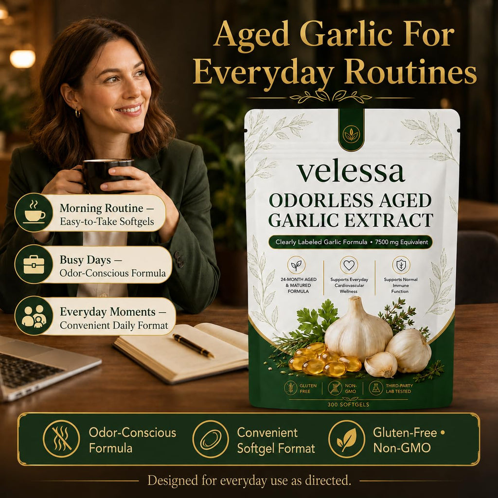 Odorless Aged Garlic Extract 300 Softgels L269875