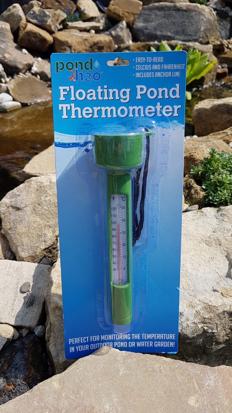 Floating Pond Thermometer & 4-in-1 Pond Cleaning Care Kit E451