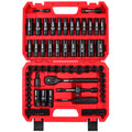 96-Piece 3/8" Drive Impact Socket Wrench and Bit Set, SAE & Metric, Cr-V Standard & Deep Sockets P462770
