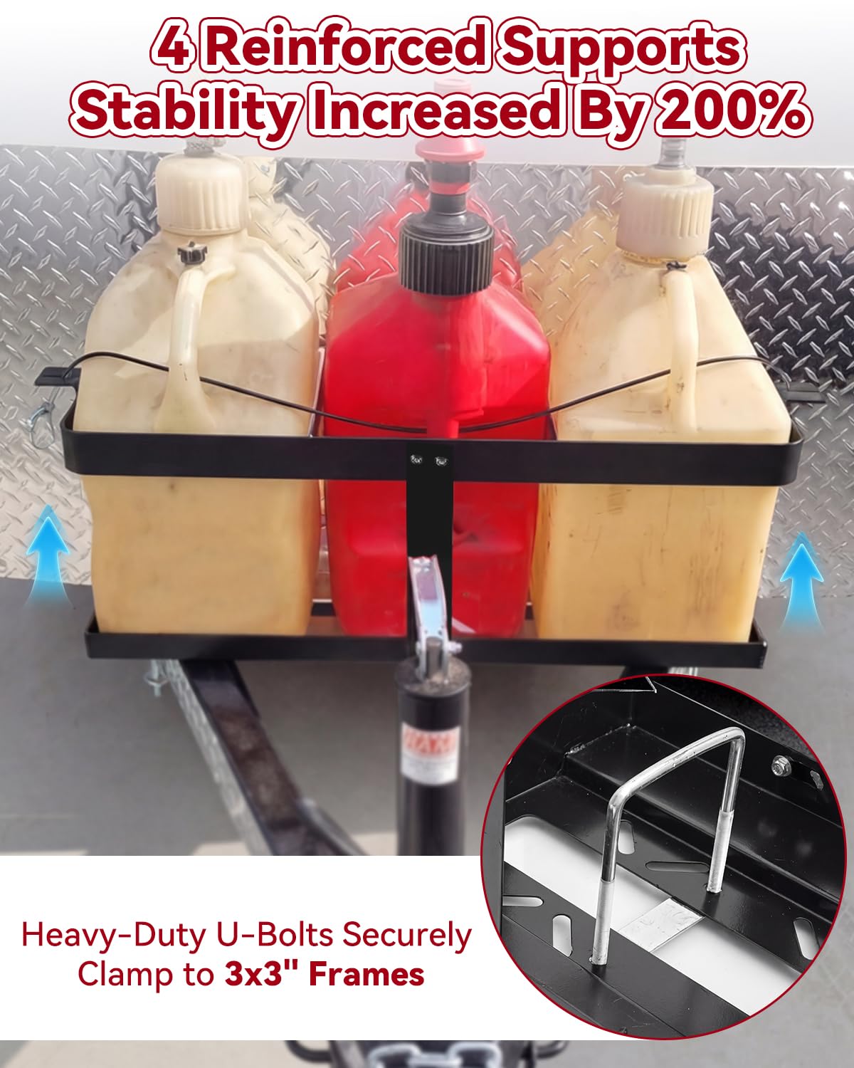 5 Gallon Gas Can Holder D6632