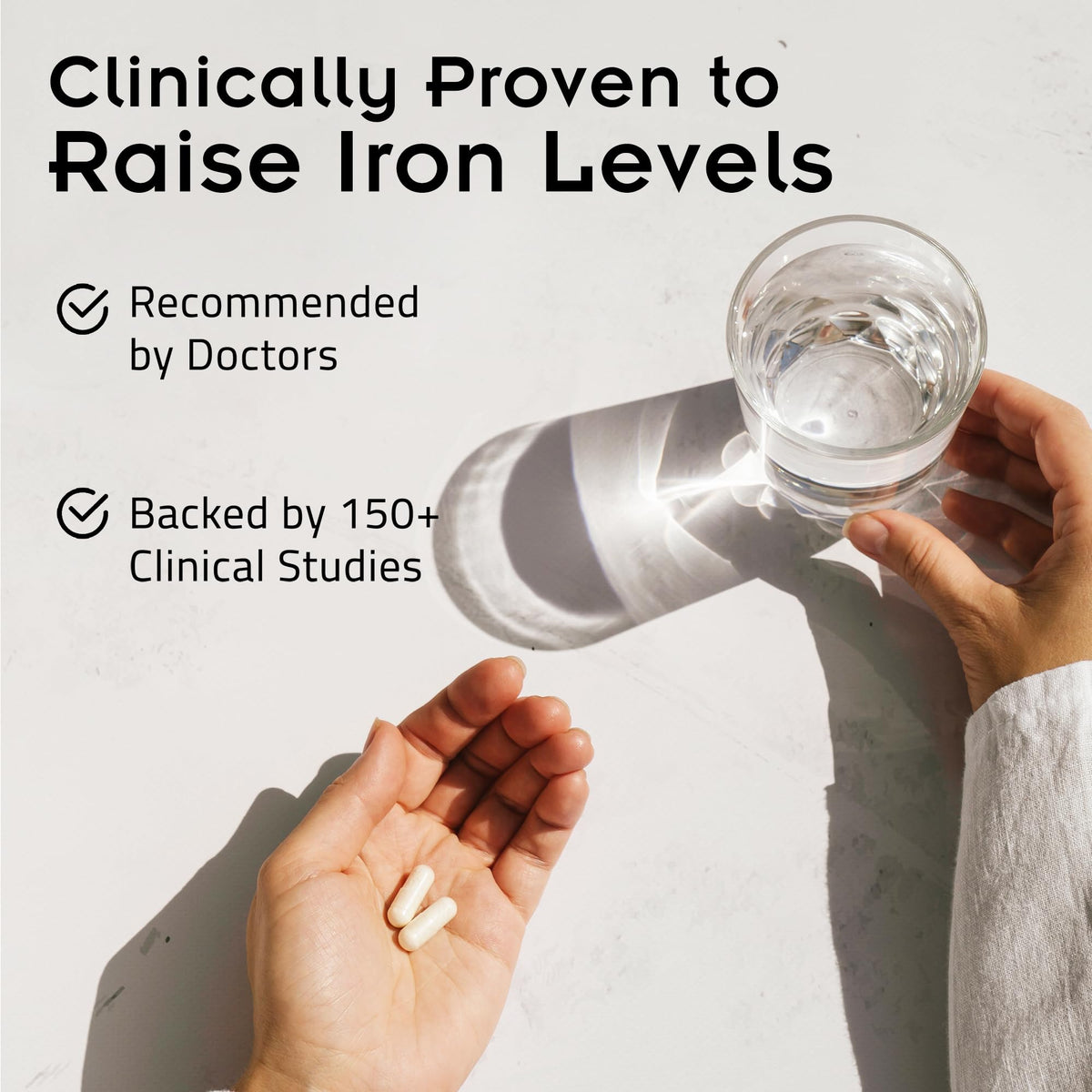 Iron Supplement with Vitamin C, 30ct L998
