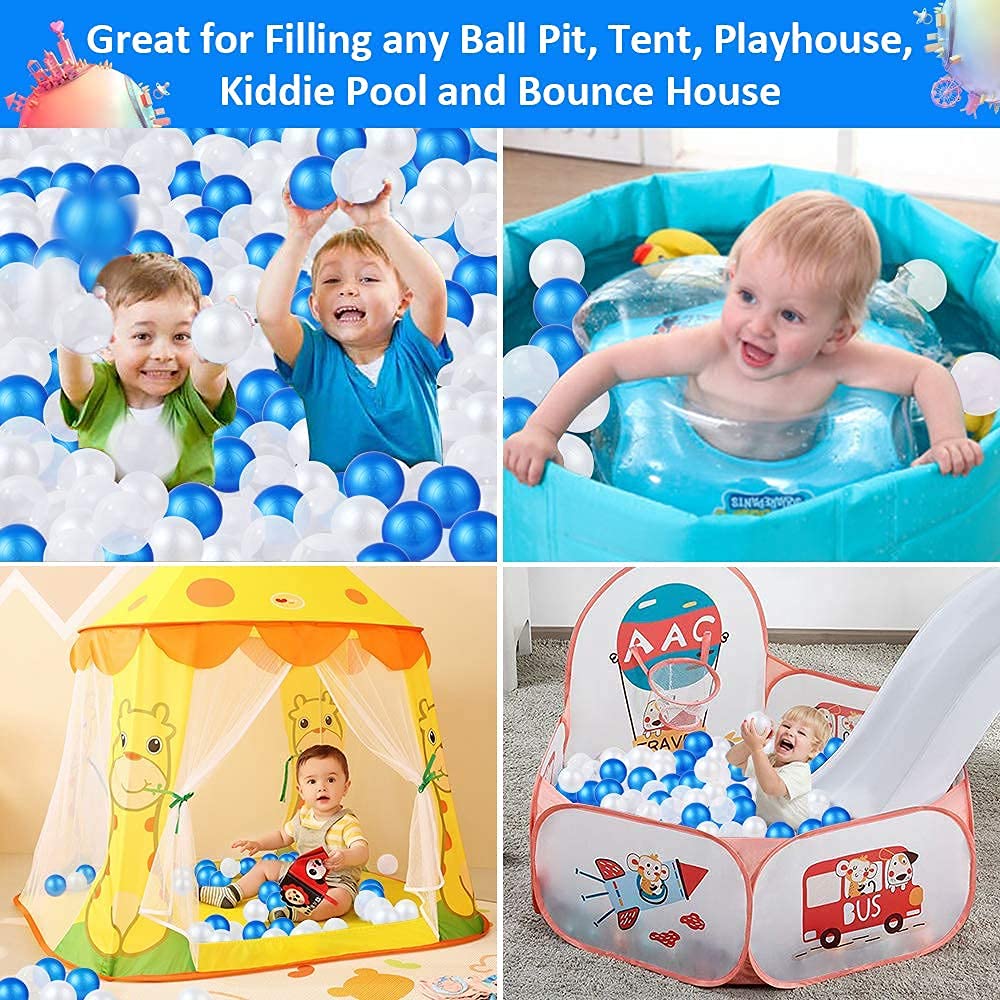 100 Pack 2.2 Inch Plastic Ball Pit Balls M88982