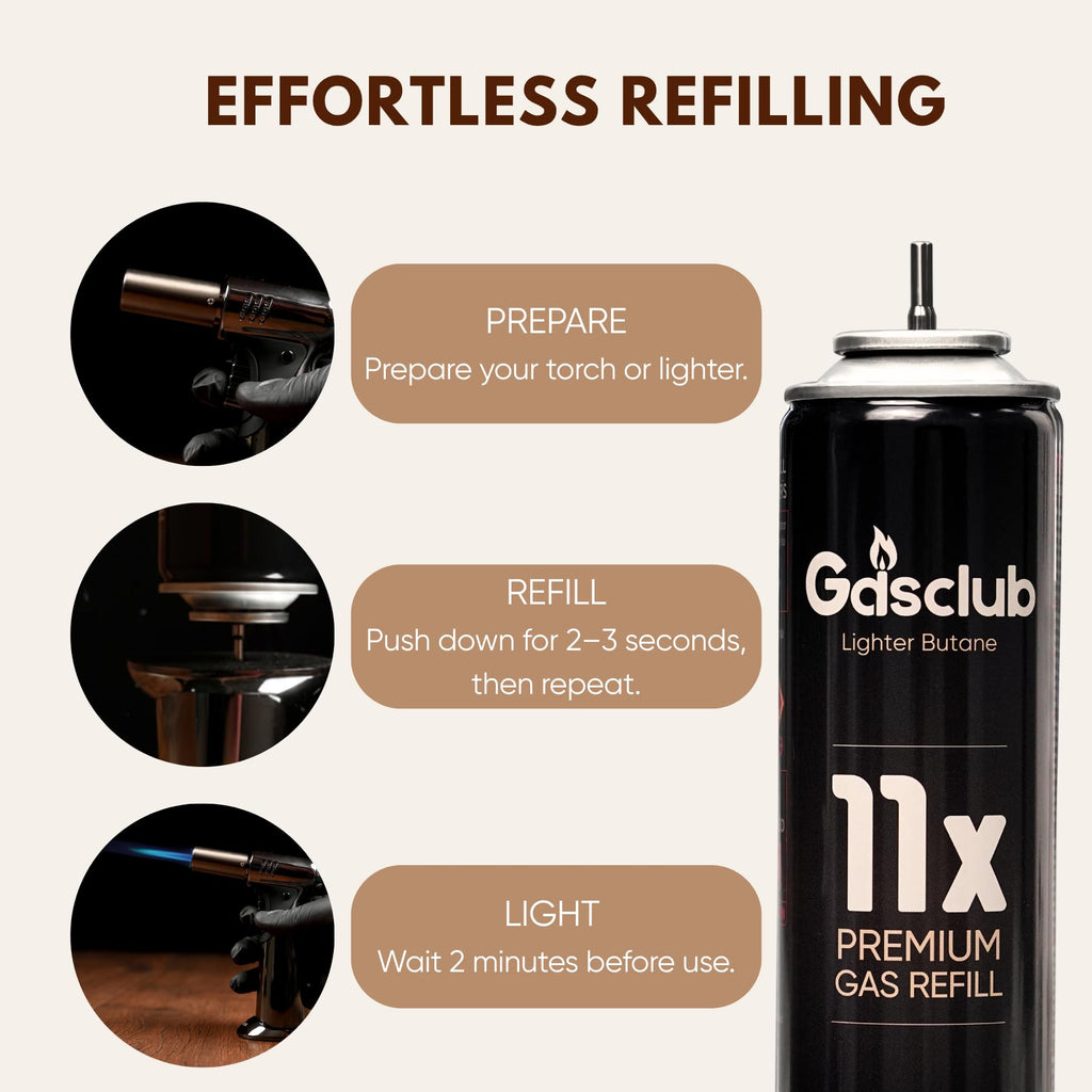 11X Butane Refill 12 Cans R709350
