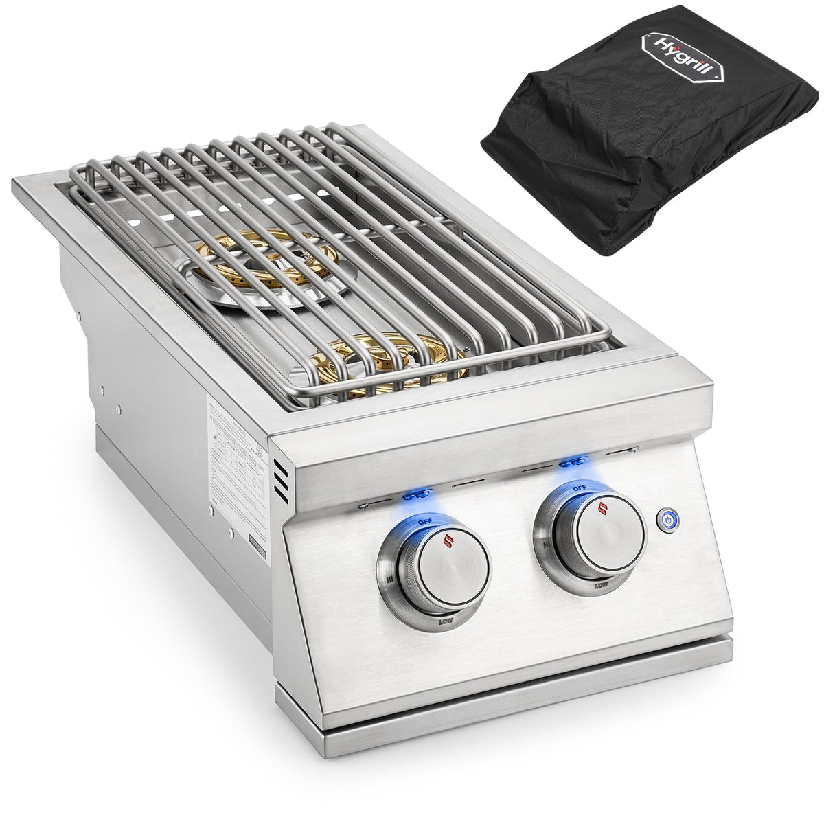 24,000BTU Liquid Propane Double Side Burner V624