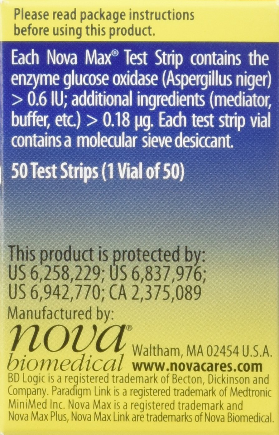 Glucose Test Strips 50 ct. J52400