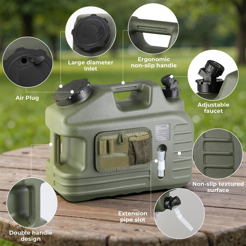 5 Gallon BPA Free Water Container with Spigot U995