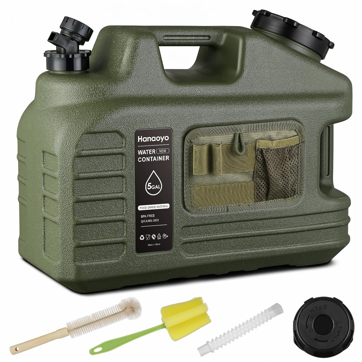5 Gallon BPA Free Water Container with Spigot U995