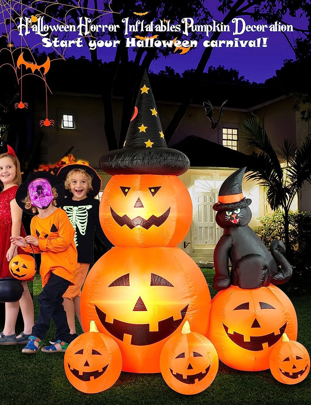 6 FT Halloween Inflatable Outdoor Decor F4210