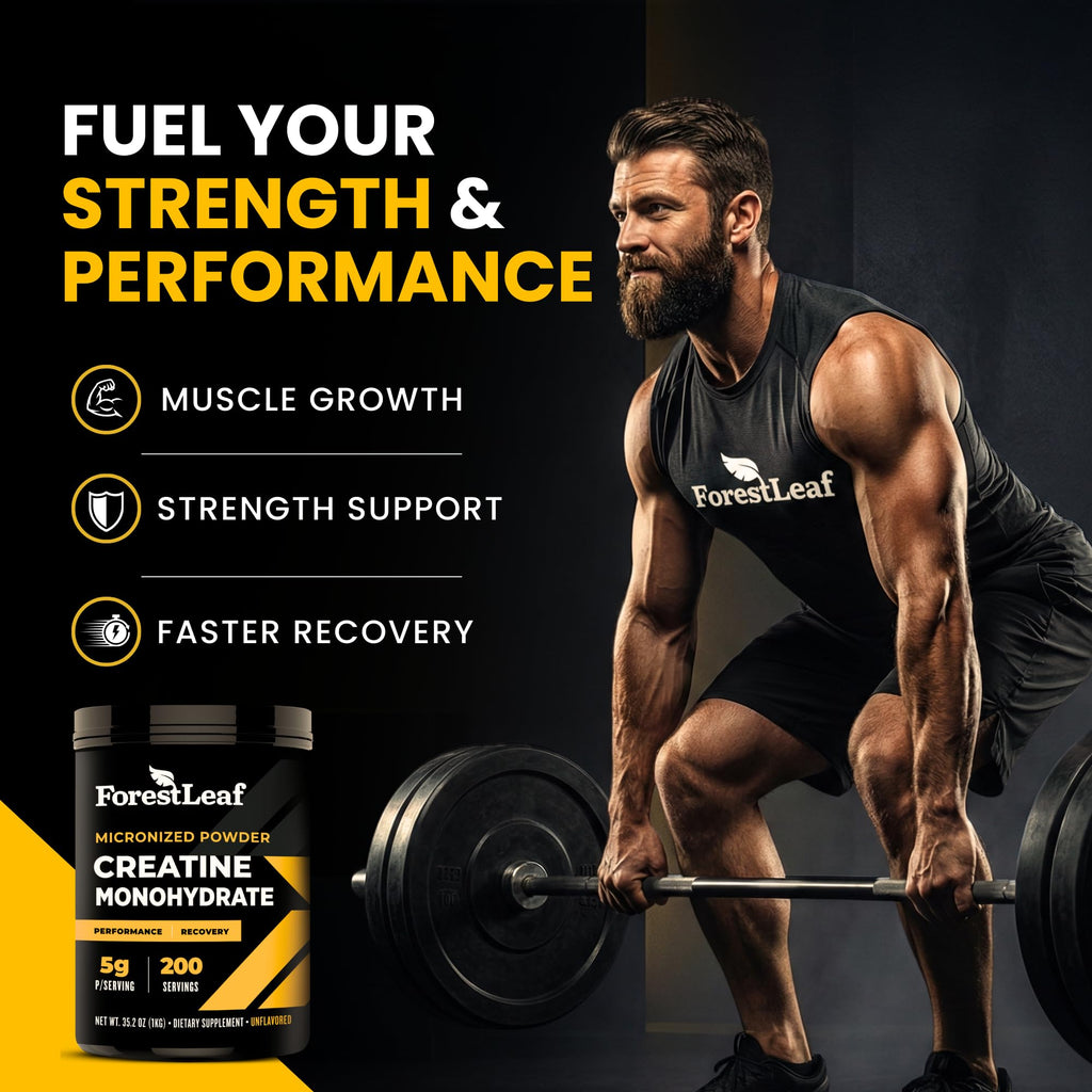 Micronized Creatine Monohydrate Powder 5G Per Serving 200 Servings Q707322