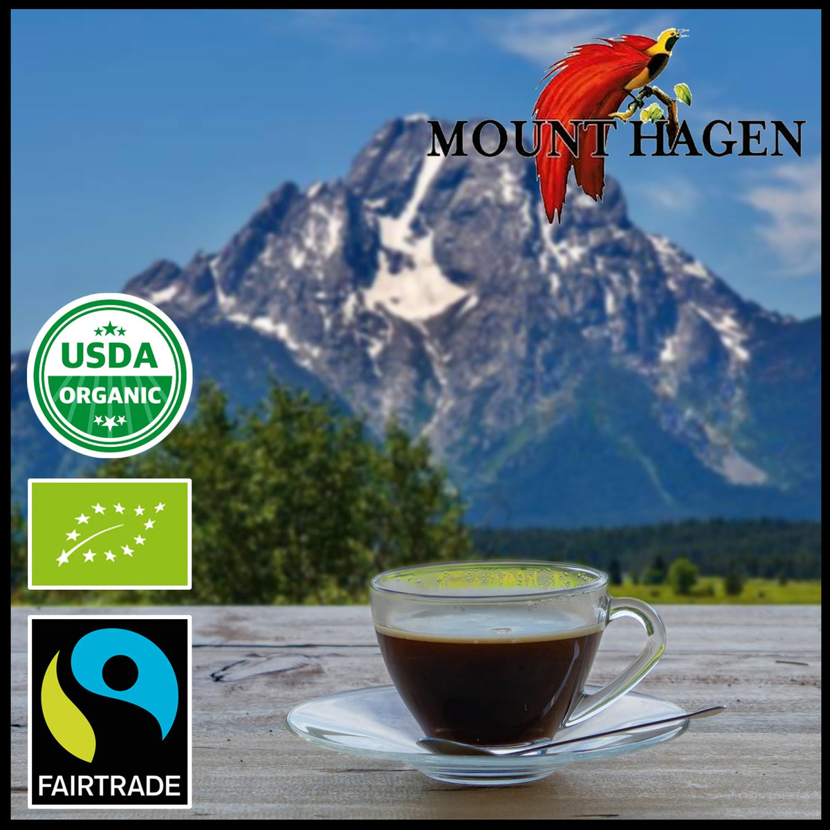 Organic Freeze Dried Instant Coffee 6 x 3.53oz A2869