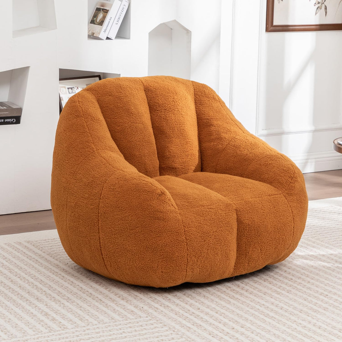 Yellow Memory Foam Bean Bag Chair S6929
