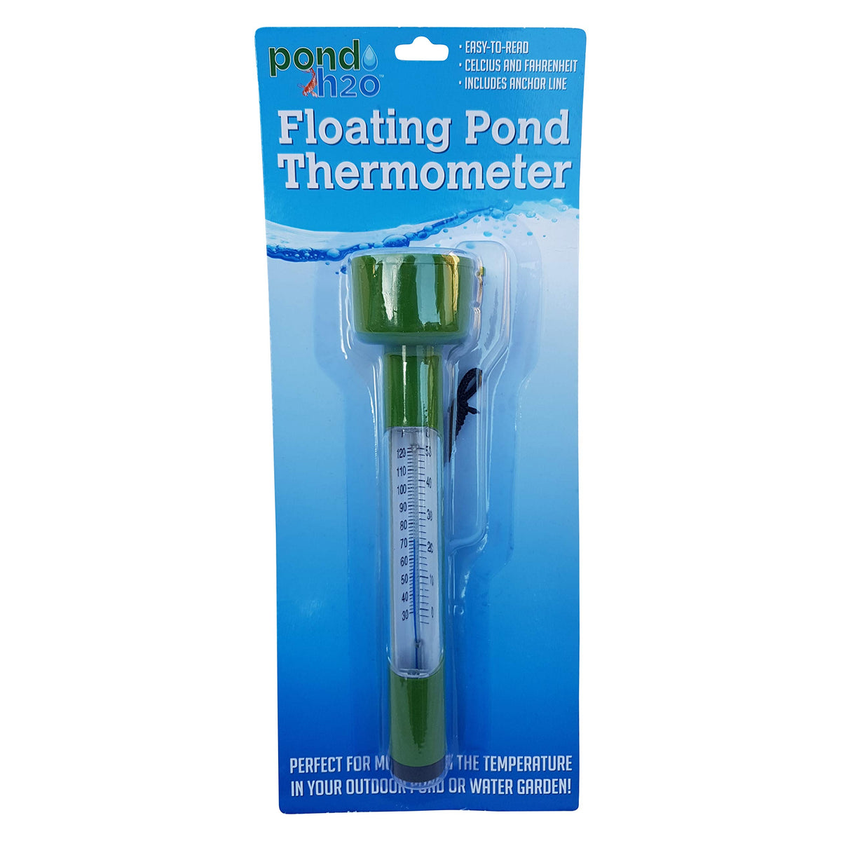 Floating Pond Thermometer & 4-in-1 Pond Cleaning Care Kit E451