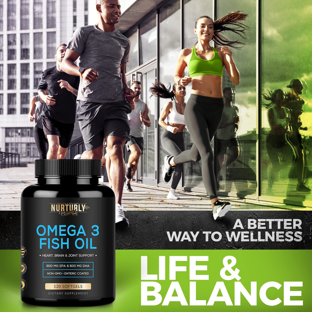 Omega 3 Fish Oil 2000mg 120 Softgels X7416