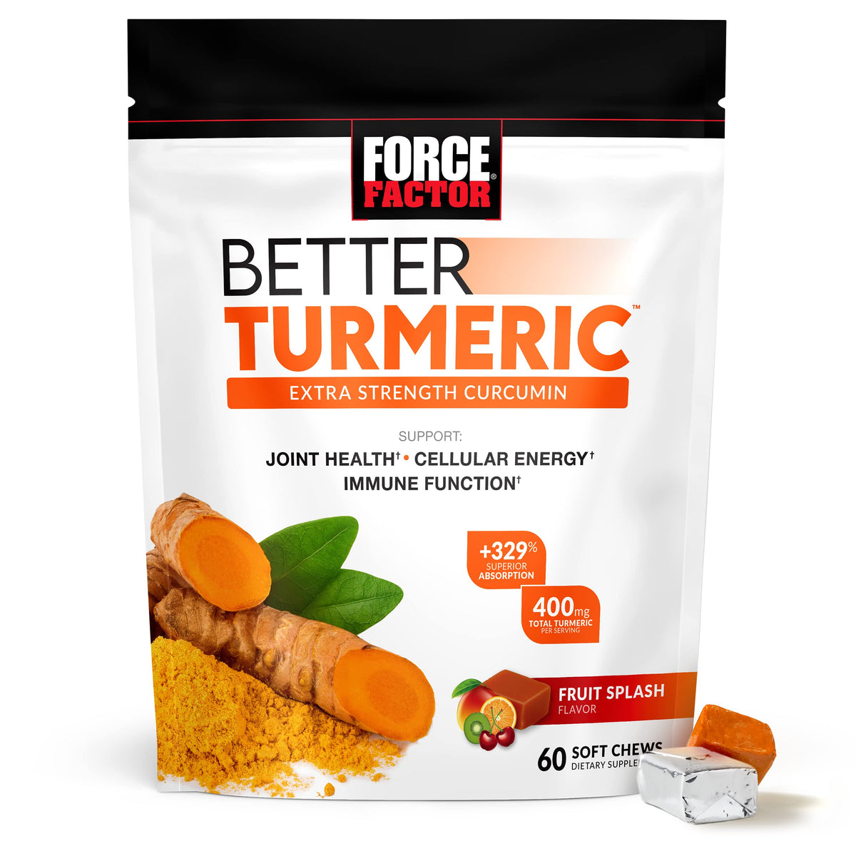 Turmeric Joint Support Supplement & Superfood Chews B4654