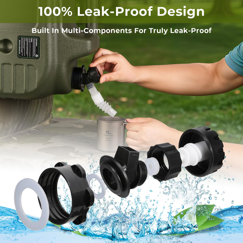 5 Gallon BPA Free Water Container with Spigot U995