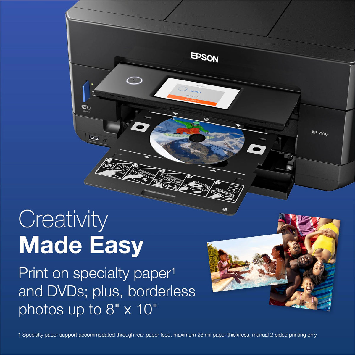 Wireless Color All-in-One Inkjet Printer V241359