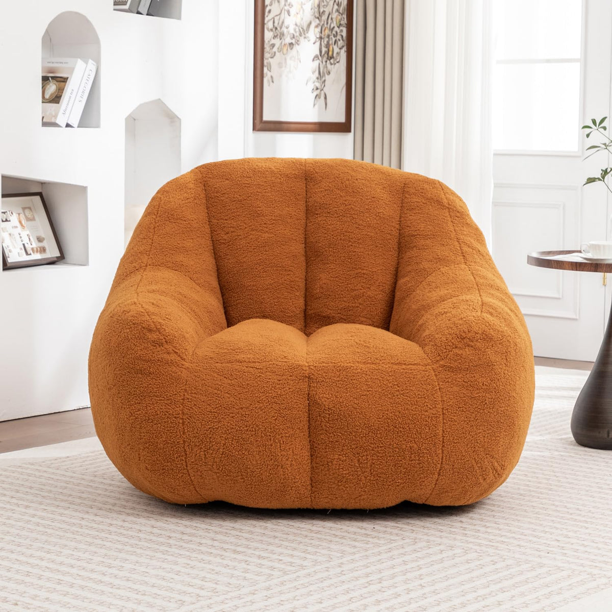 Yellow Memory Foam Bean Bag Chair S6929