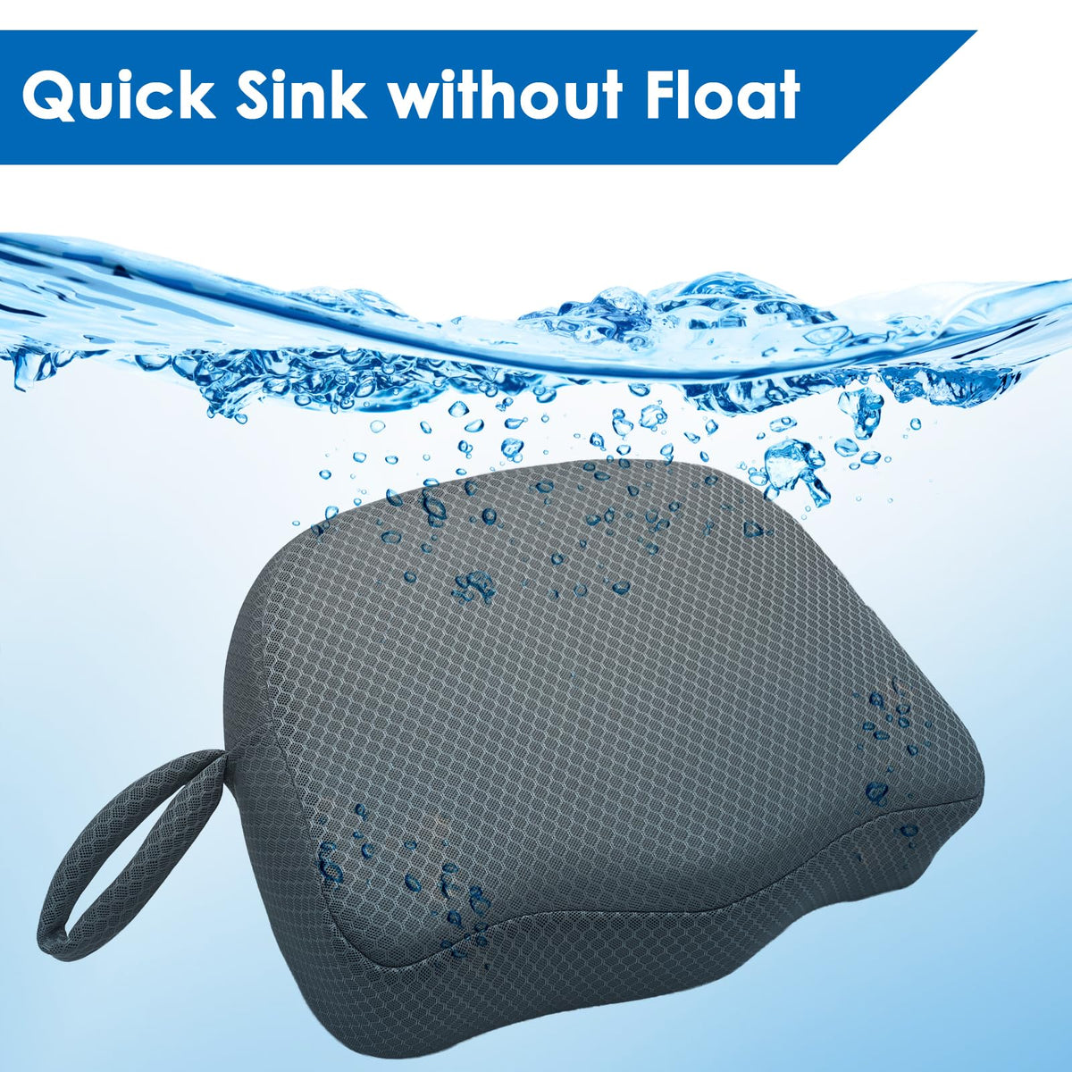 Gray Weighted Hot Tub Booster Seat N276400