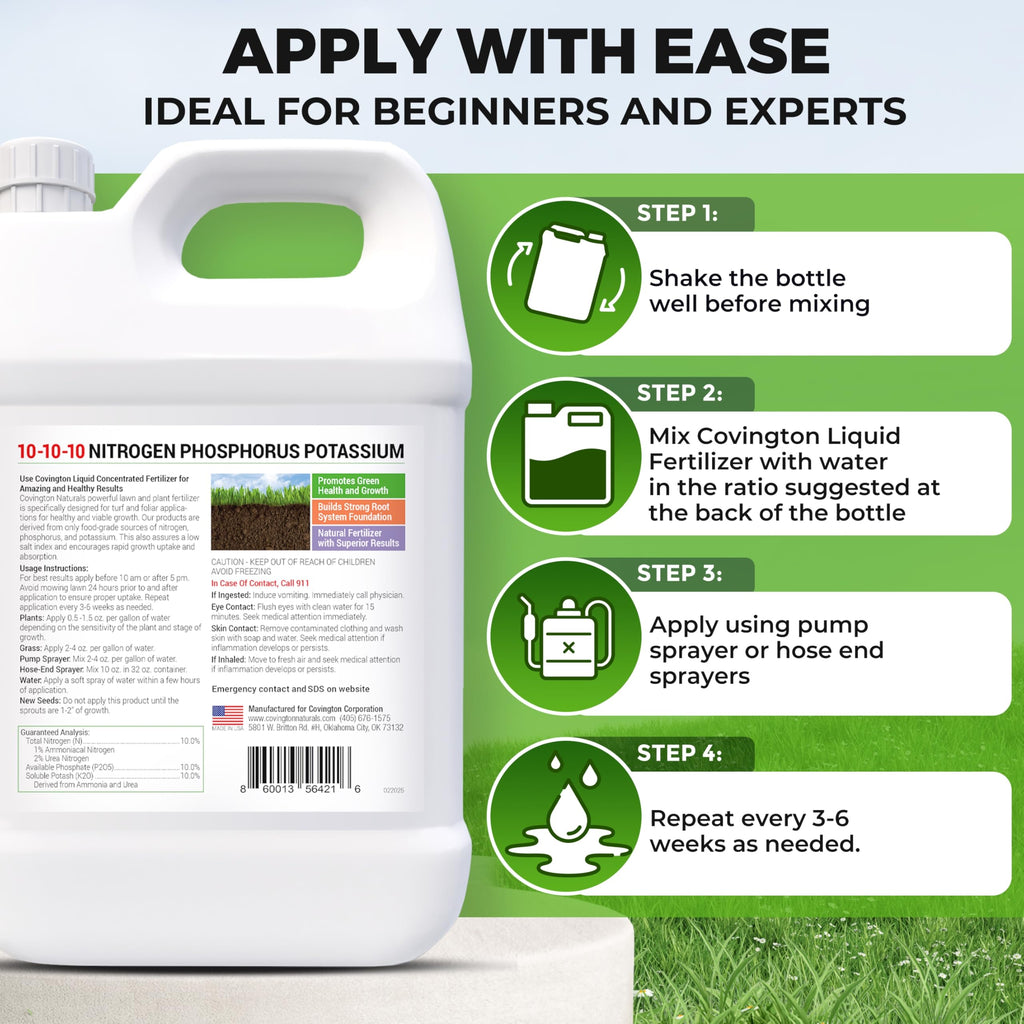 10-10-10 NPK Liquid Fertilizer 32oz J91850