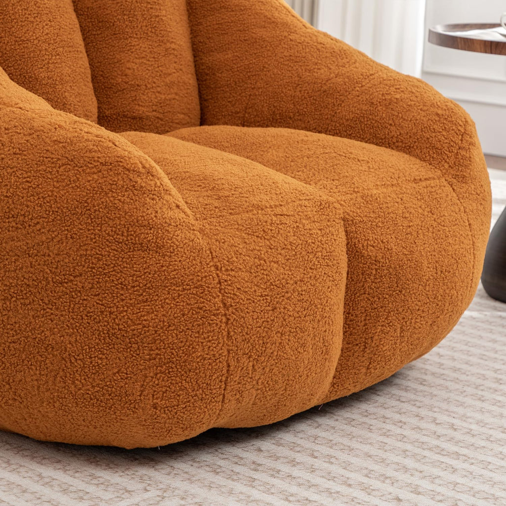 Yellow Memory Foam Bean Bag Chair S6929
