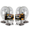 Front & Rear Brake Pad & Rotor Kit O467