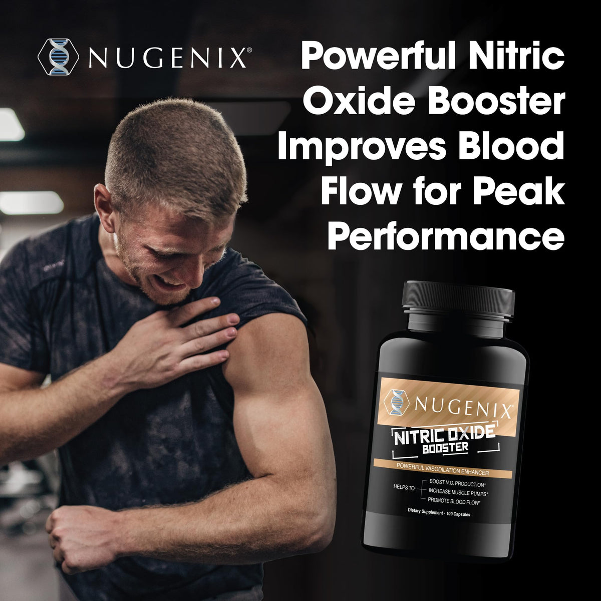 Nitric Oxide Booster Supplement 100ct A770767