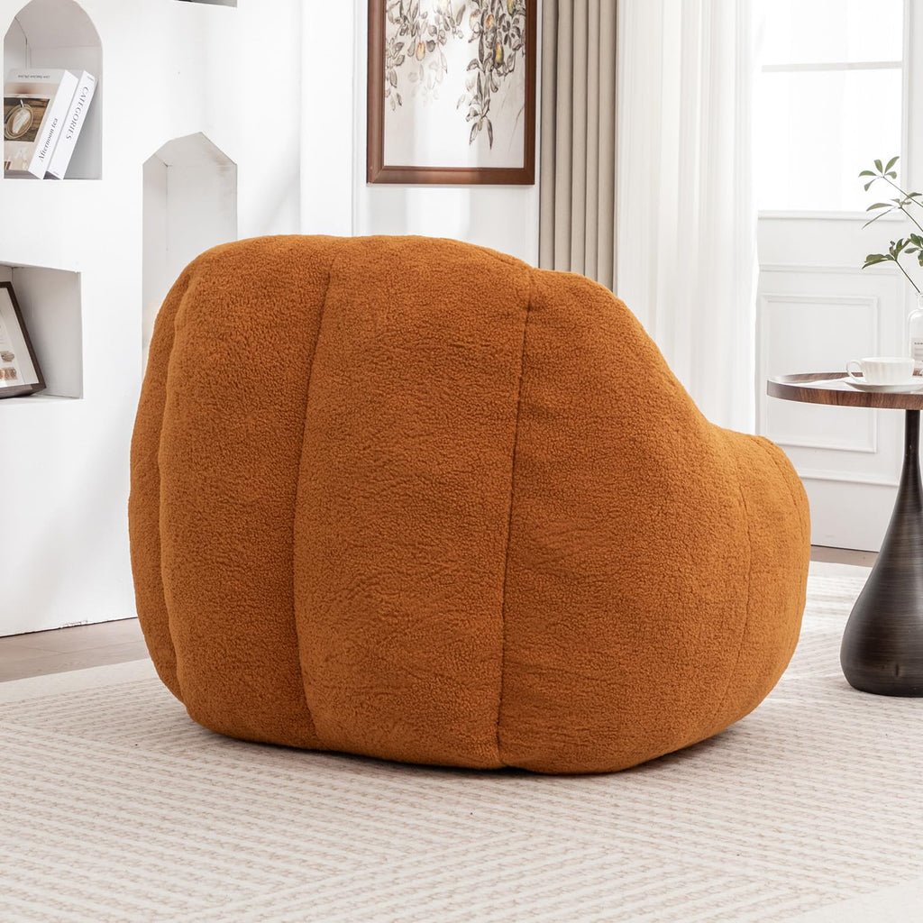 Yellow Memory Foam Bean Bag Chair S6929