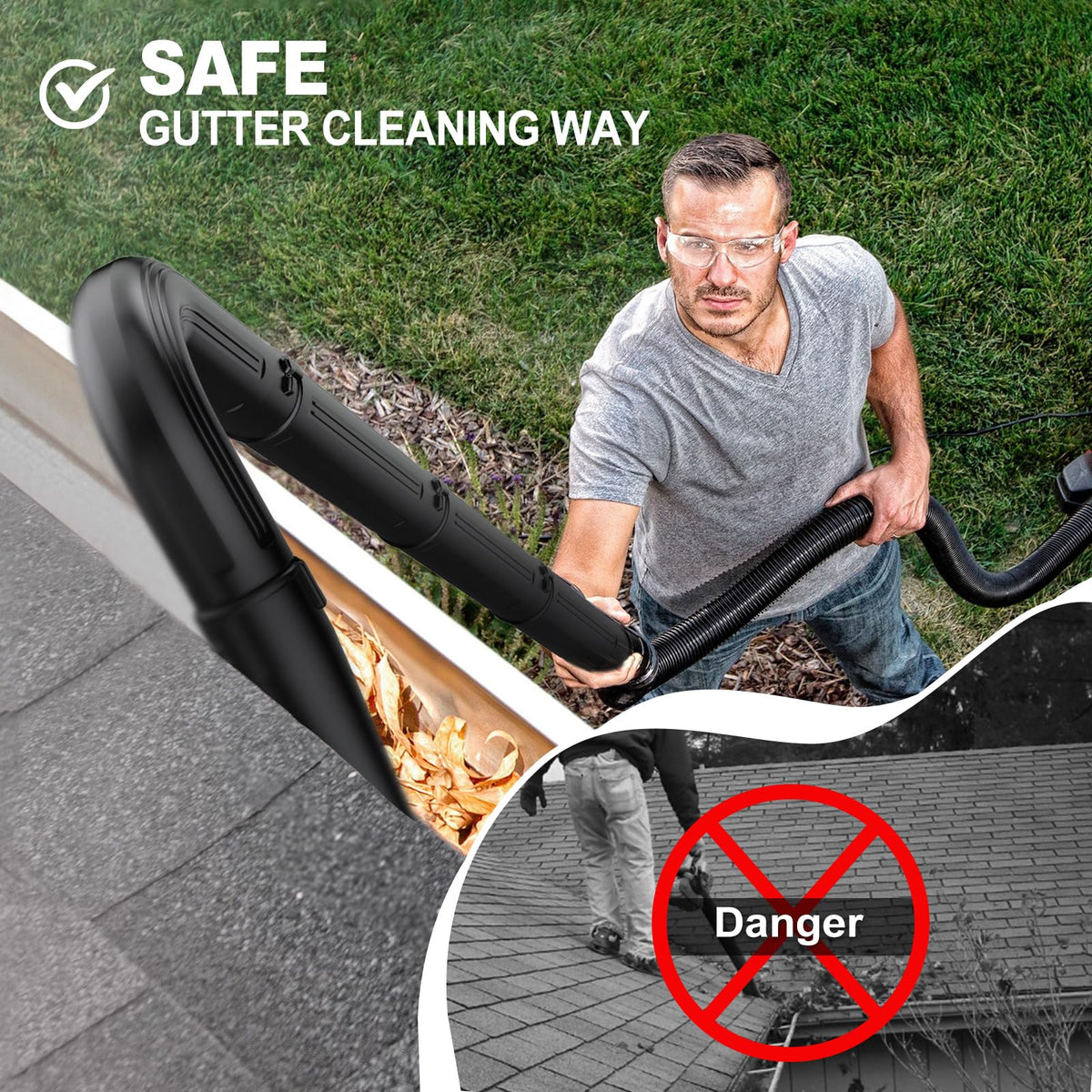 2-1/2 in. Gutter Cleaning Attachment Kit Q6426