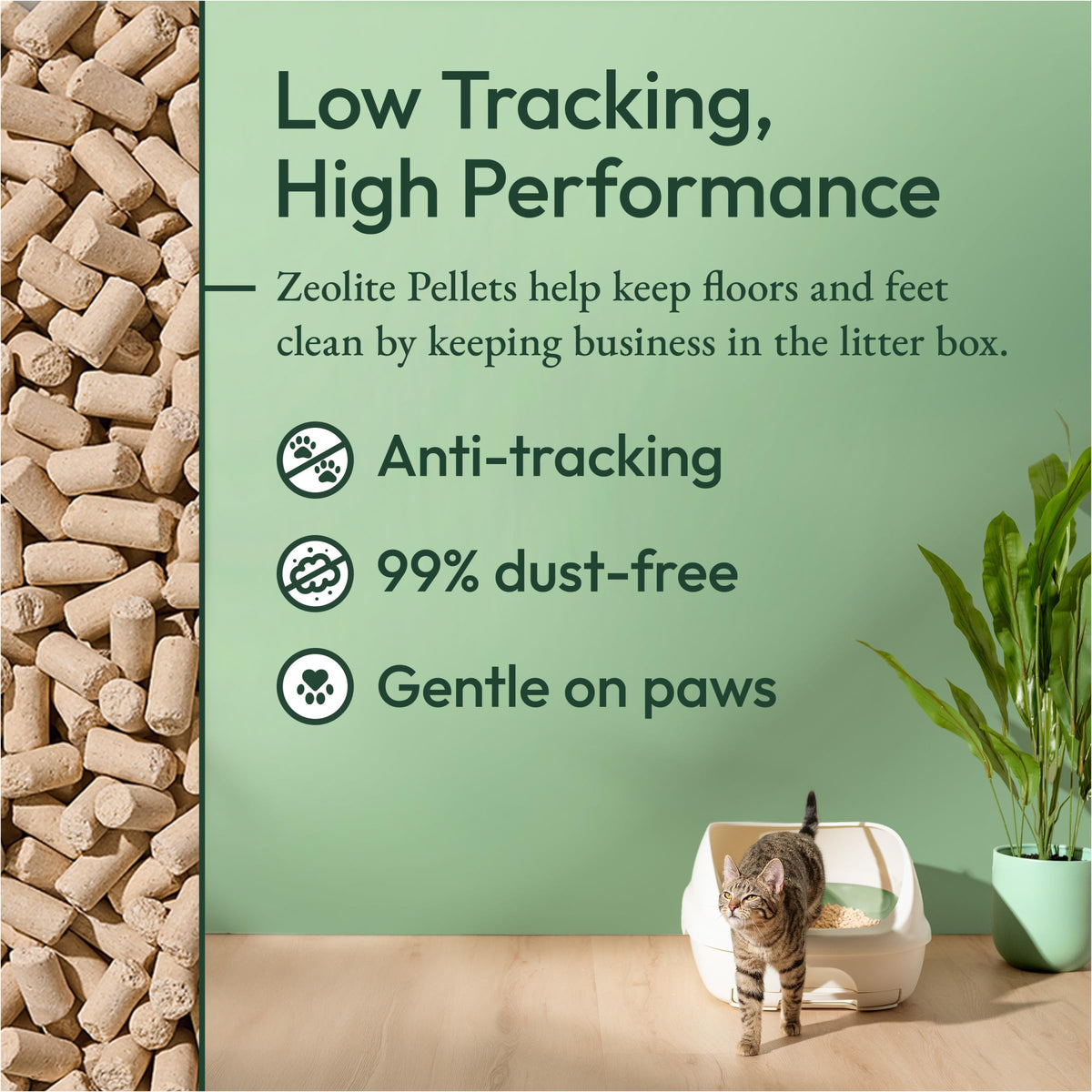 Cat Litter Pellets Refill 6 3.5 lb Bags Z330591