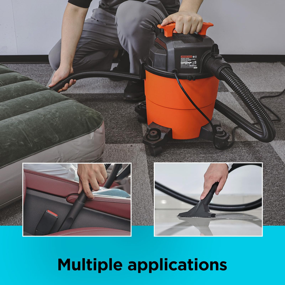 4 Gallon 3-in-1 Wet and Dry Shop Vacuum W510
