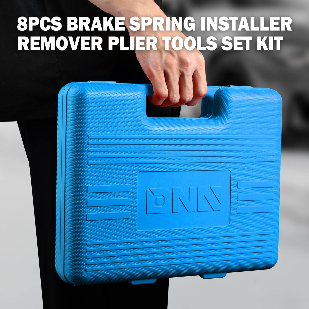 8 Pcs Brake Service Kit with Carrying Case B142613
