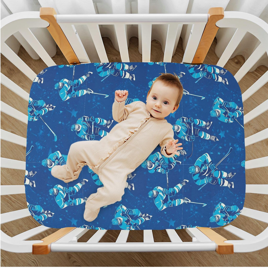 Soft Breathable Microfiber Fitted Crib Sheet R693