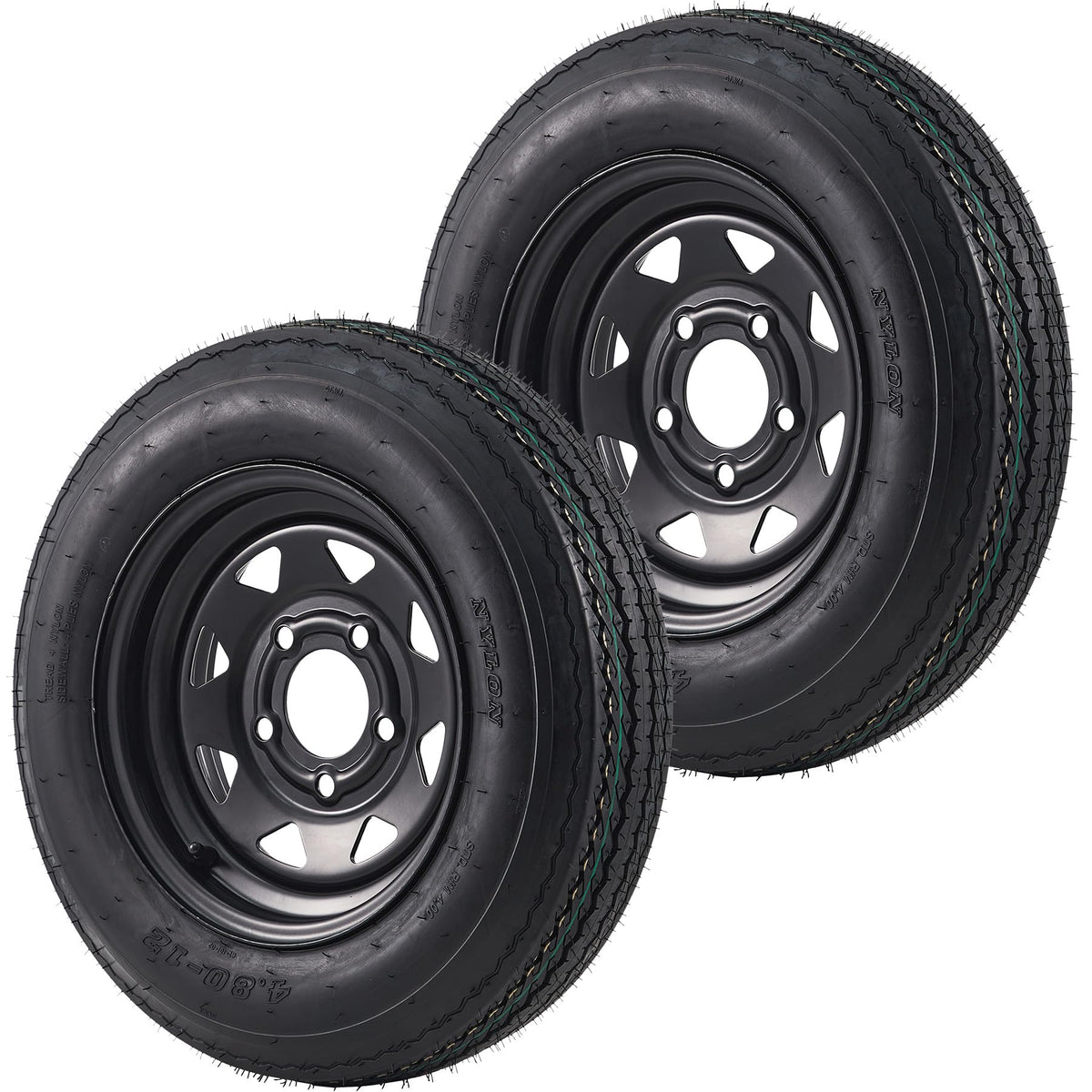 4.80-12 Trailer Tires with 12 in Rims C157