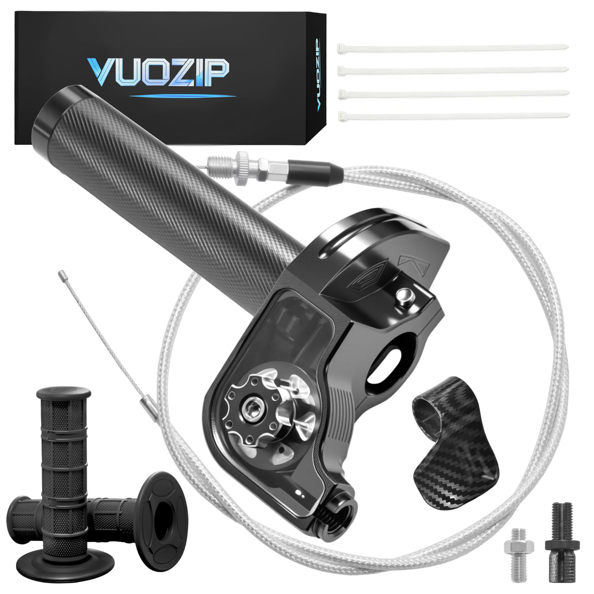 22mm CNC Quick Twist Throttle Kit Aluminum Assembly with Cable Z3668