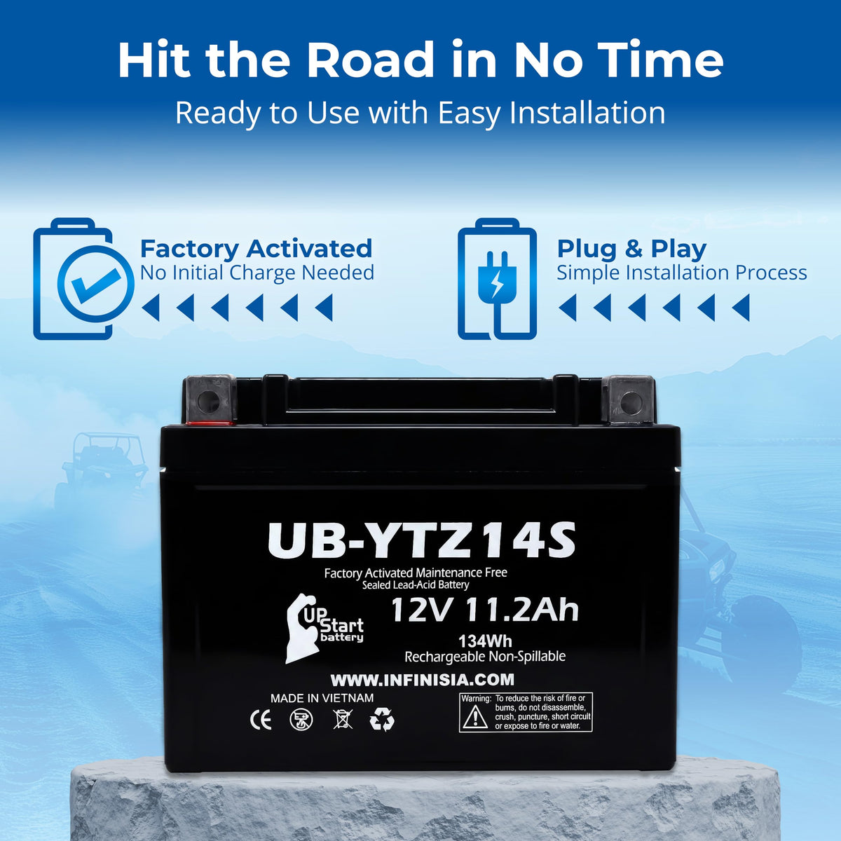 12V 11.2Ah Battery U1031