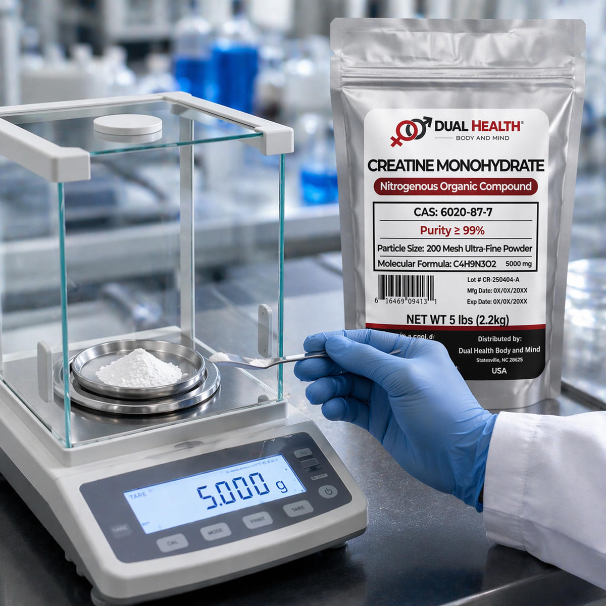 Pure Micronized Creatine Monohydrate Powder 1000 Grams U719631