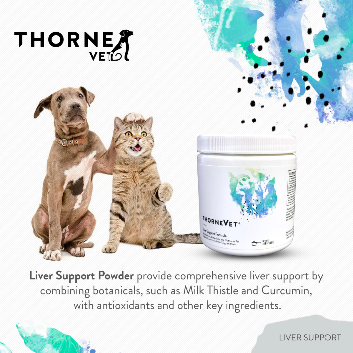Liver Support Powder for Dogs & Cats O91135