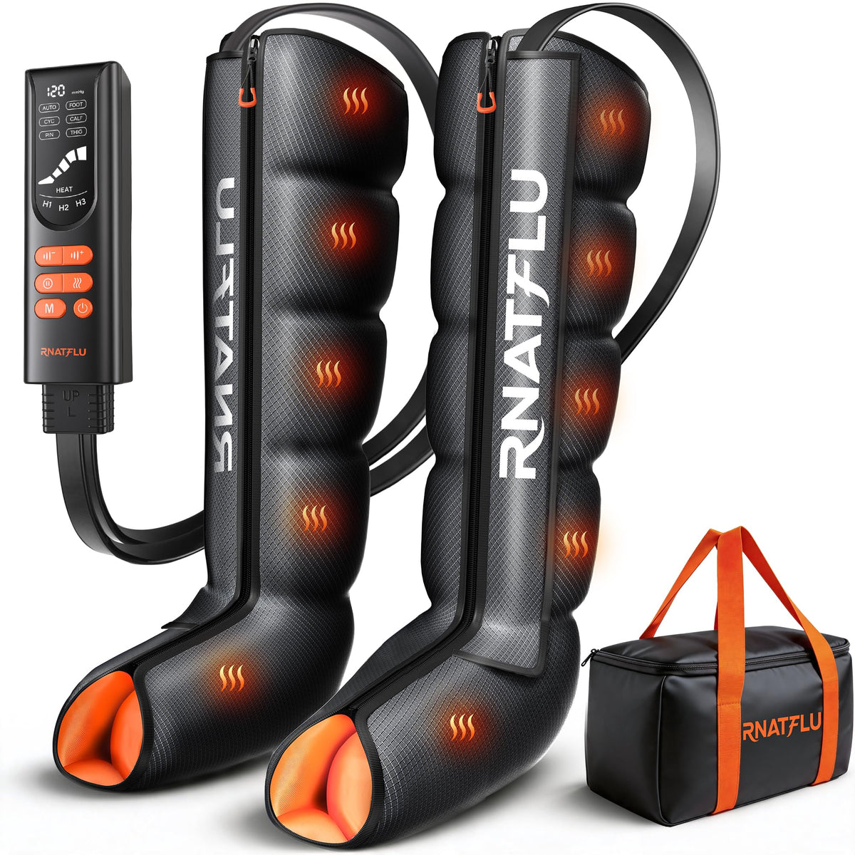 Air Compression Leg Massager with Heat H829445